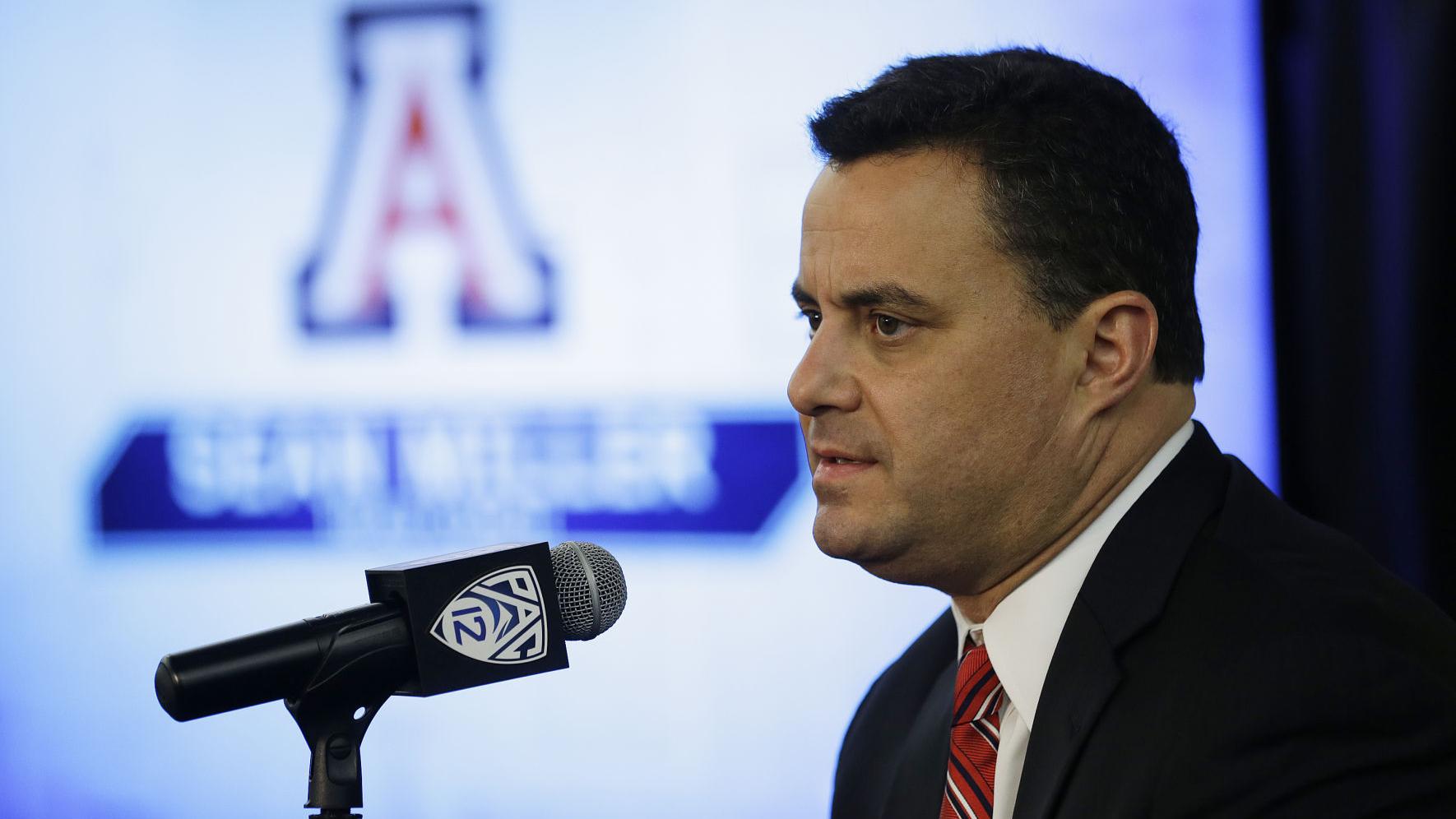 Arizona picked to win conference, but FBI investigation is real No. 1 at Pac-12 basketball media day